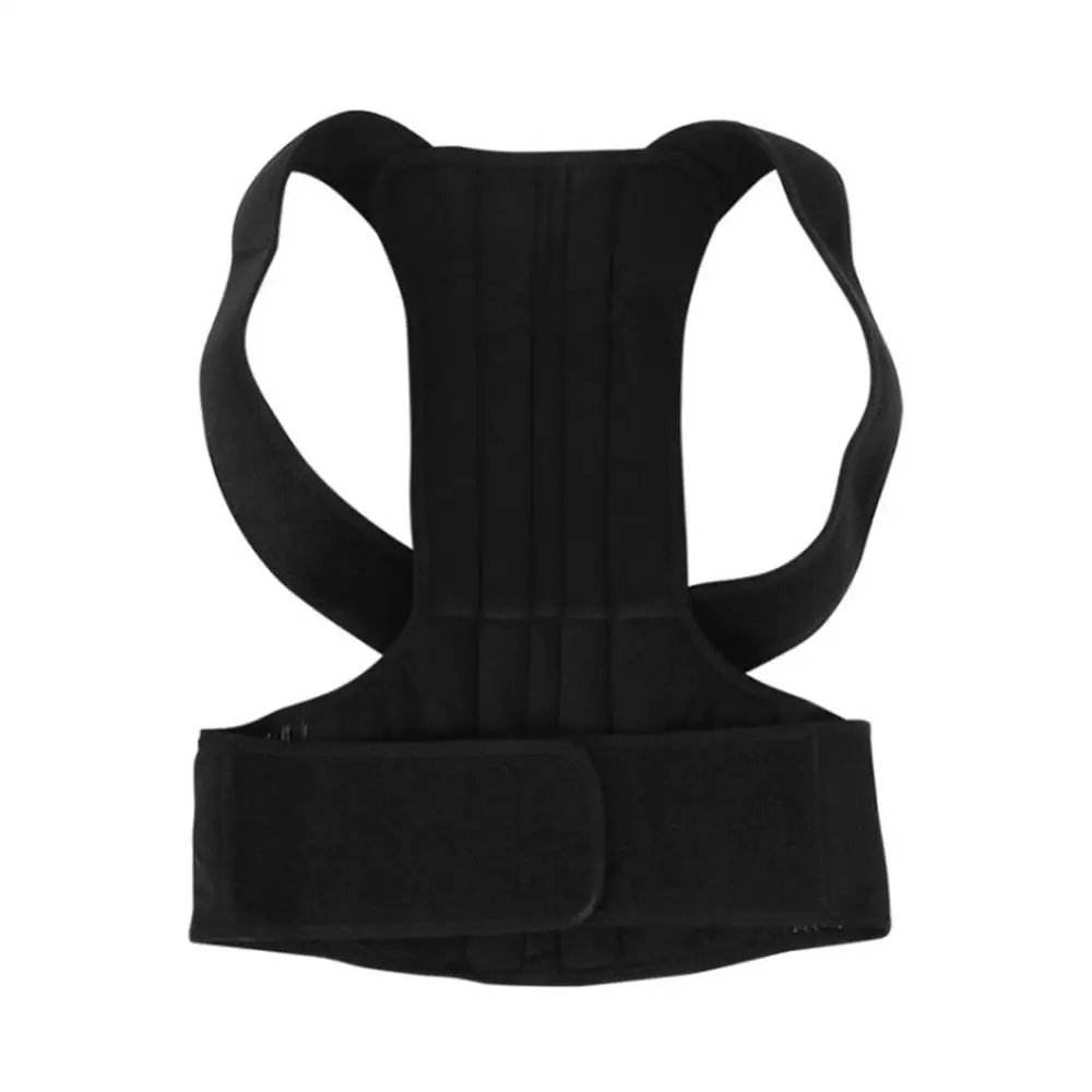 2 in 1 Adjustable Back Brace Posture Corrector Protection Spine Pain Relief Belt Women Men Back Shoulder Support Preventing Humpback