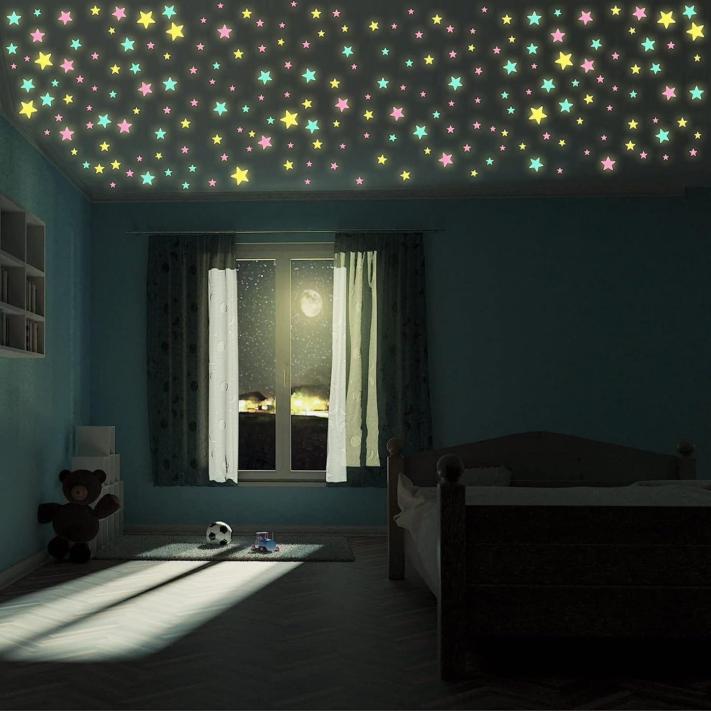 Glow in the Dark Wall Sticker 100pcs