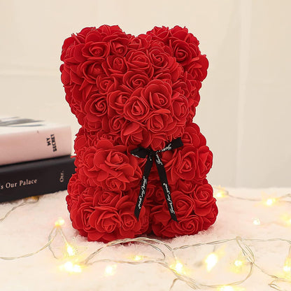 2024 Valentines Eternal Lovers Bear Rose