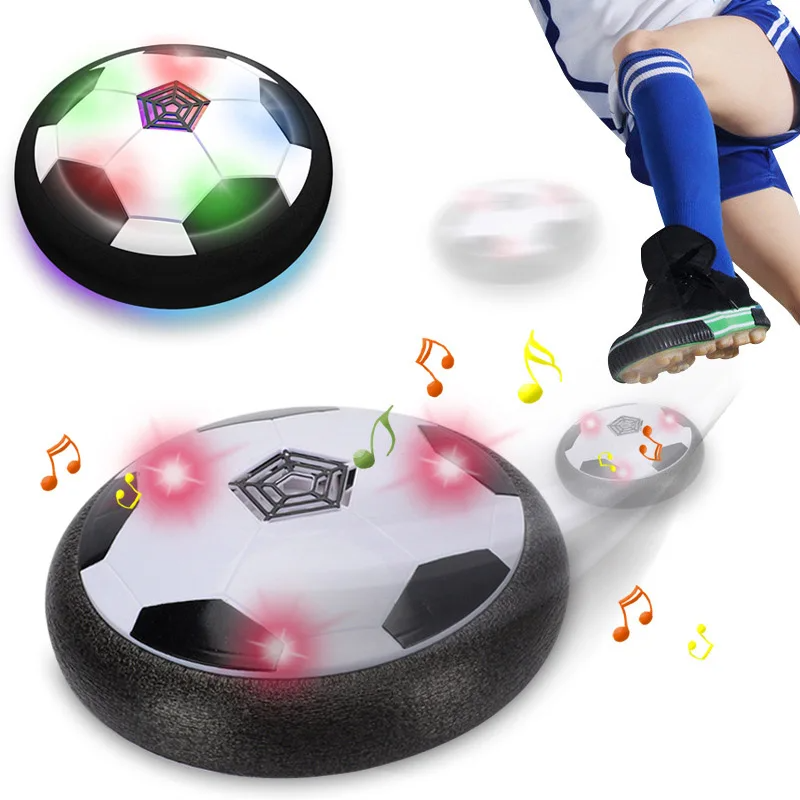 Floating Soccer Football Children's Interactive Toy Kids Gift with LED Light- Football Electric Indoor Parent Child Interactive Sports Toys Creative Sports Toys